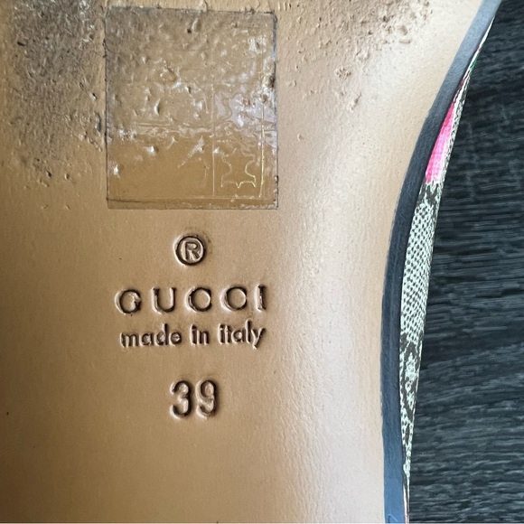 Gucci Princetown Bloom Floral Horsebit Slide Mules EU39 - Picture 12 of 12